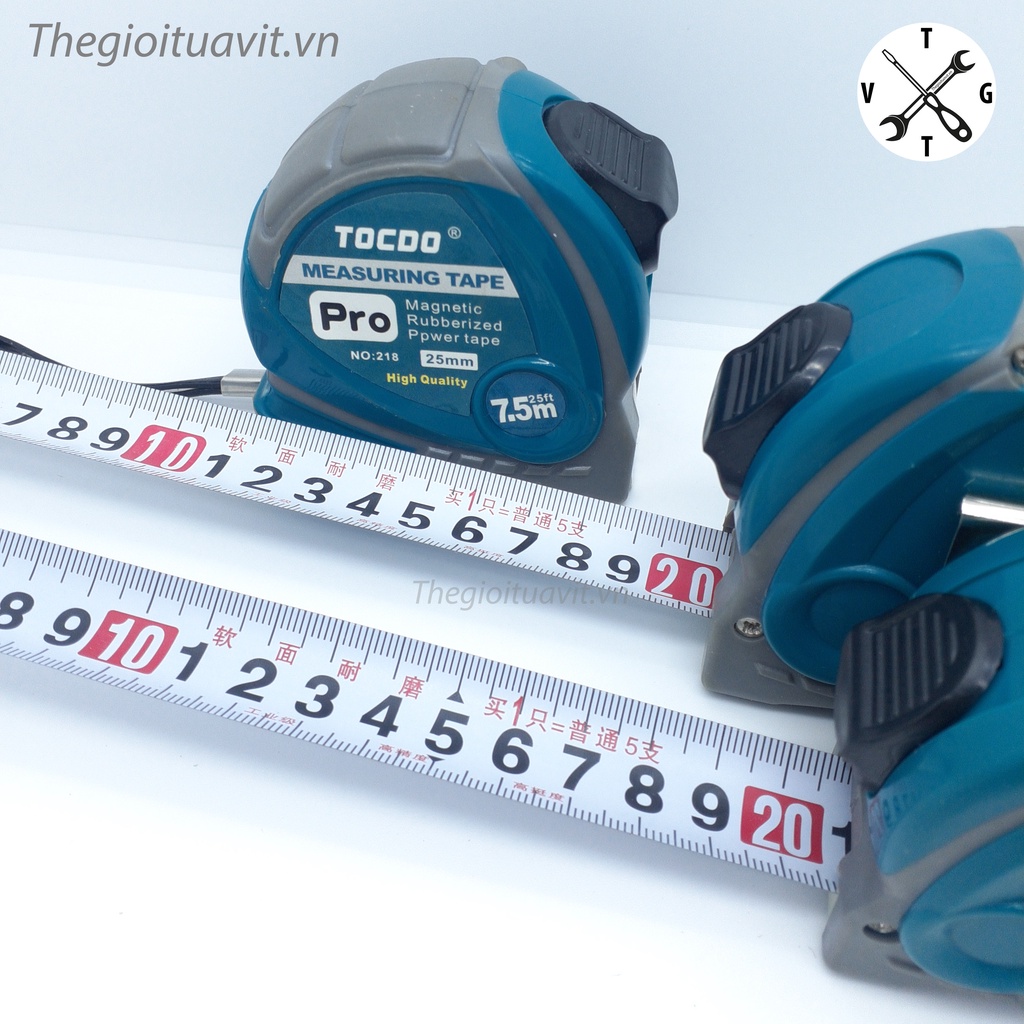 Thước dây cuộn TOCDO Pro 5M 7.5M