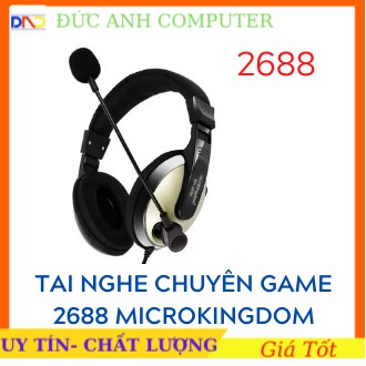 Tai nghe chụp tai cho máy tính MicroKingdom MK-2688