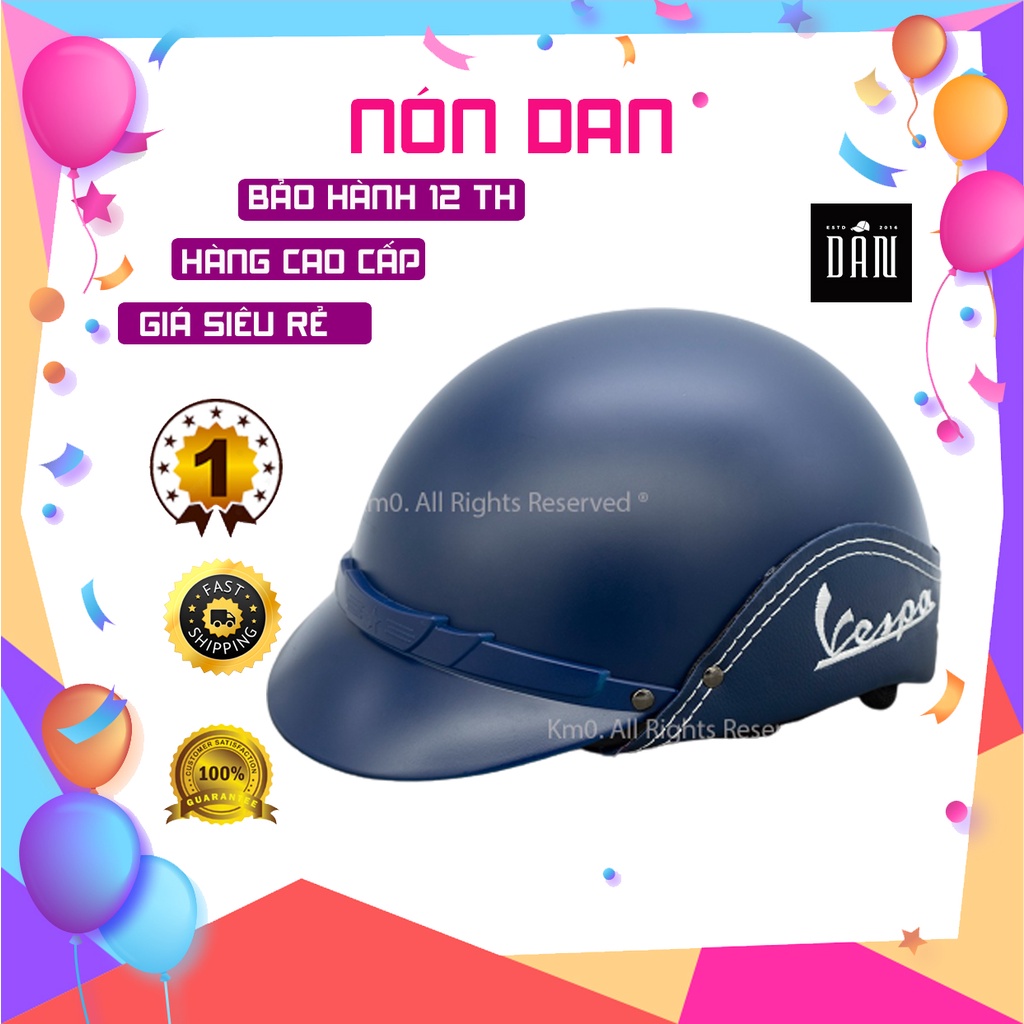 combo 5 nón vespa lưỡi