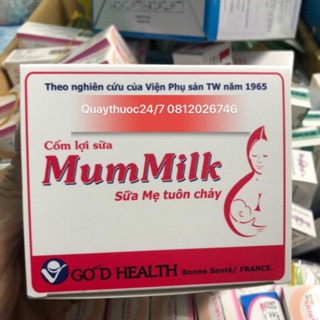 Mummilk cốm lợi sữa cho phụ nữ sau sinh