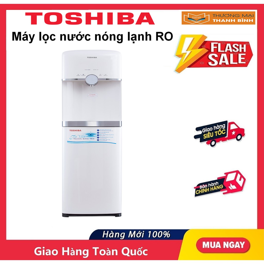 Máy Lọc Nước RO Có Chức Năng Nóng Lạnh TOSHIBA TWPW1643S V (W)