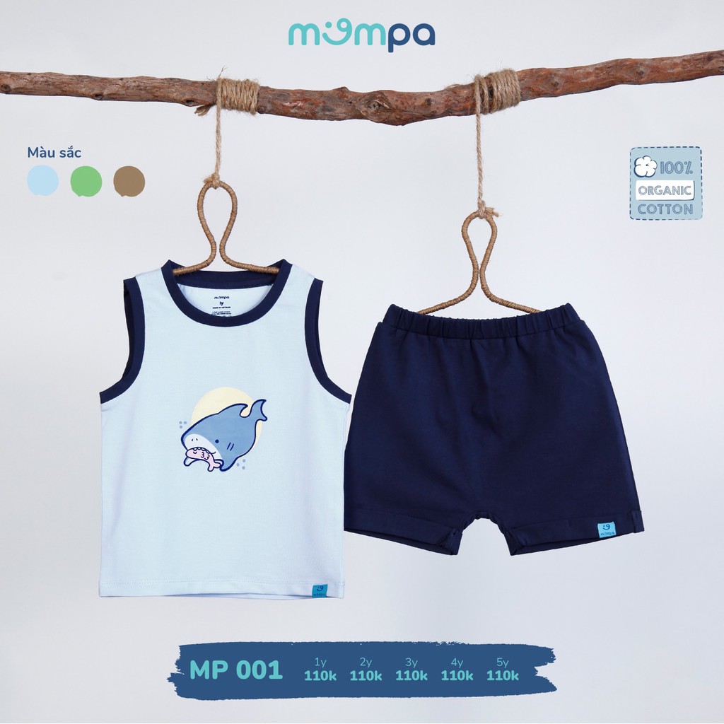 [Mã FAMAYFA2 giảm 10K đơn 50K] Bộ ba lỗ Mompa 1Y - 5Y