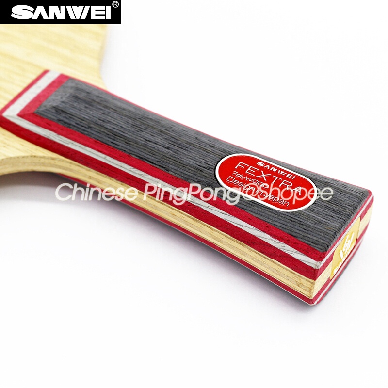 Vợt Bóng Bàn SANWEI FEXTRA 7 Không Cao Su Chuyên Dùng