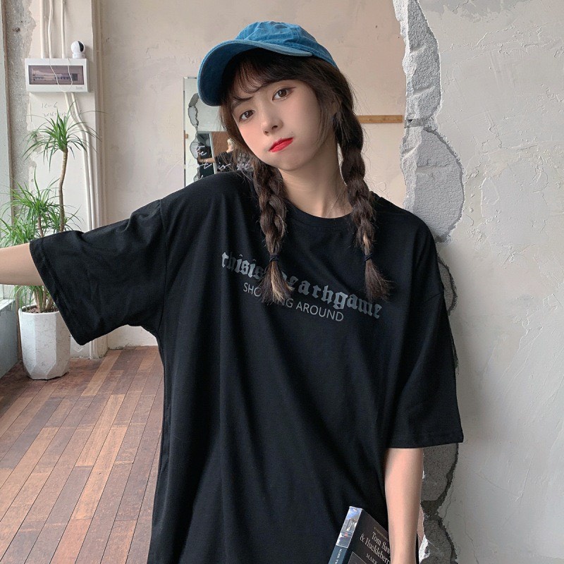 Áo thun in hình bàn cờ Nhật Minh tay lỡ form rộng, vintage cá tính Ulzzang, chất cotton co dãn 4 chiều, mát mịn 2022