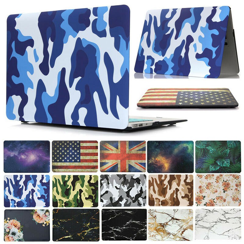 Case For Macbook Pro 13&quot; A1708 / A1706 Slim Cover Rubberized Hard Laptop Shell Shockproof Tough PC Casing