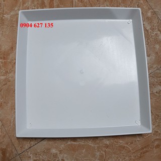 đĩa lót chậu vuông cạnh 31cm đế lót chậu vuông