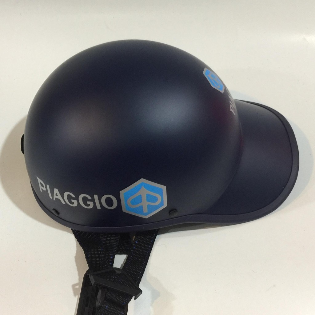 MŨ BẢO HIỂM KIỂU NÓN KẾT PIAGIO SIÊU NHẸ-HÌNH THẬT