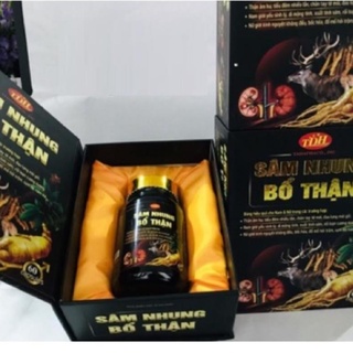 Sâm nhung bổ thận Cordycep tăng cường sinh lý nam nữ - giảm chứng thận hư thận yếu hộp 60 viên