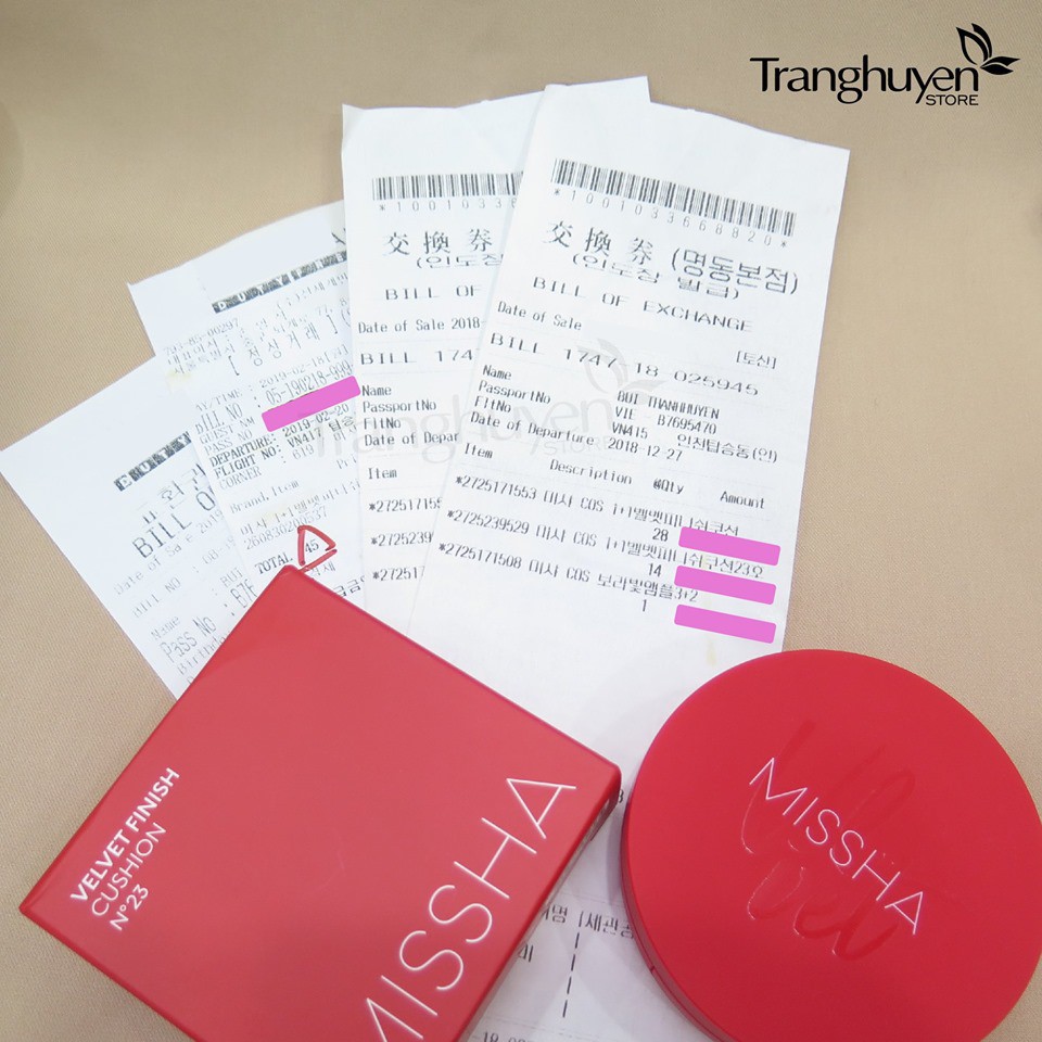 Phấn Nước Missha Velvet Finish Cushion SPF50+ / PA+++ | BigBuy360 - bigbuy360.vn