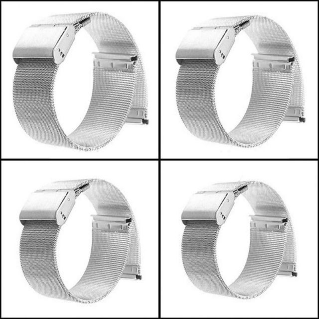 Dây Đồng Hồ ♥️FREESHIP♥️ Giảm 10k khi nhập mã  Thép Không Gỉ Size 18mm 20mm 22mm 24mm