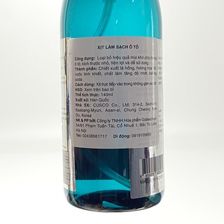 Xịt làm sạch Soom 140ml