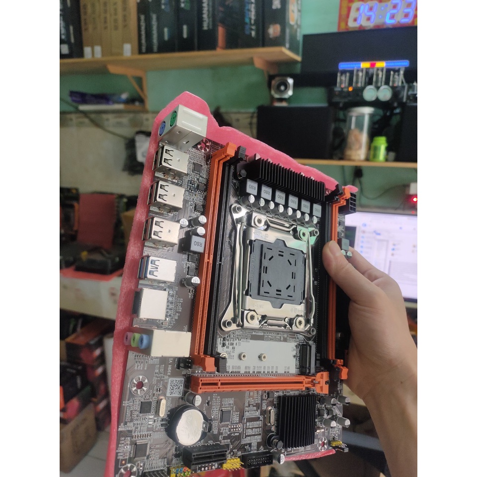 Main x99H chạy ddr4 ecc reg hỗ trợ xeon E5 V3/V4