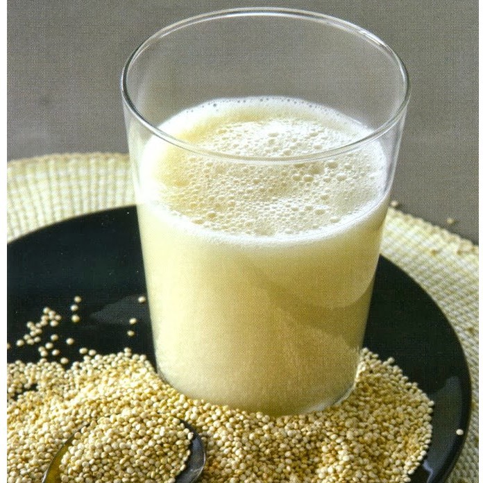 Sữa bột hạt diêm mạch (quinoa) hữu cơ không đường Ecomil 400g