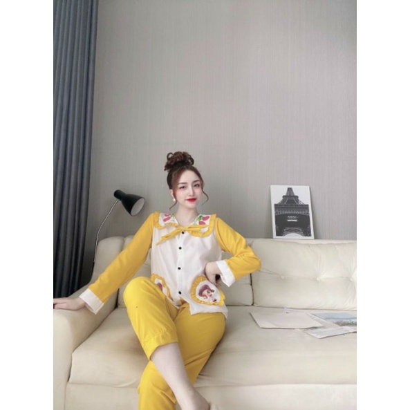 ĐỒ BỘ NỮ TIỂU THƯ KIỂU MỚI DIỆN TẾT QUẦN DÀI XINH