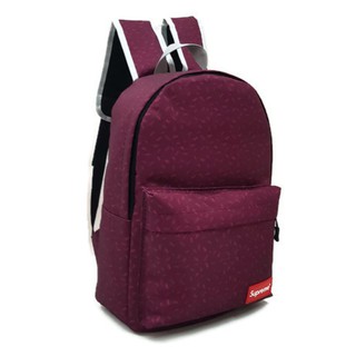 Balo thời trang hoa văn nữ-Balo đi học nữ Sup(Màu hồng quân)