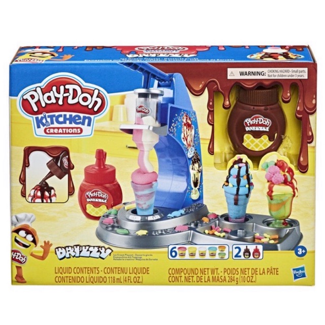 Đồ chơi máy làm kem đất nặn Playdoh