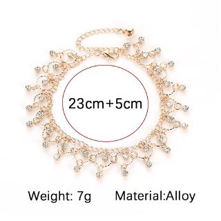1 Lắc Chân Đính Đá Thời Trang Dành Cho Nữ