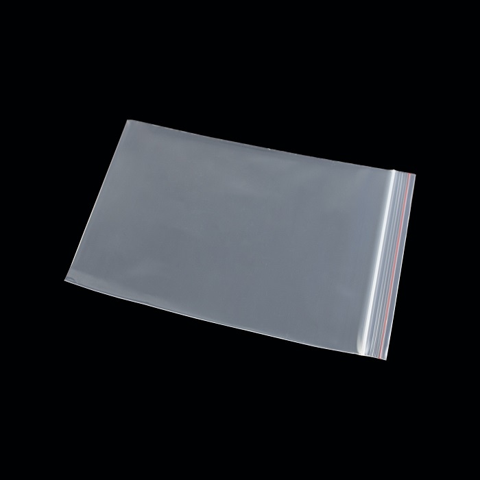 Túi Zip Chỉ Đỏ (1 Kg)  (Pe, Túi Lock, Viền Đỏ) Bao Bì Đựng Thực Phẩm, Bột, Đóng Hàng.