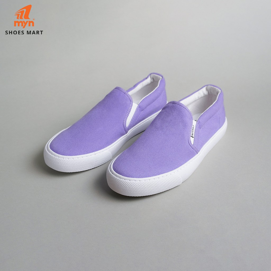 Giày Lười nữ  07 Nanu  SL Đế cao su Basic