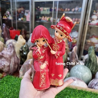 Cặp Tân Lang - Tân Nương mẫu Vén Rèm E Thẹn