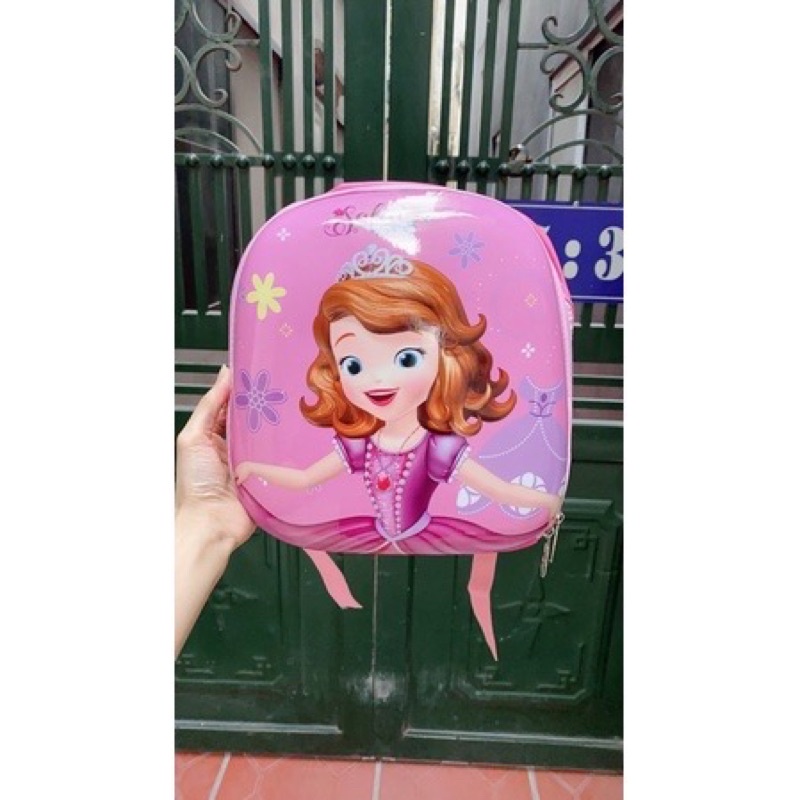 Balo nắp nhựa cho bé