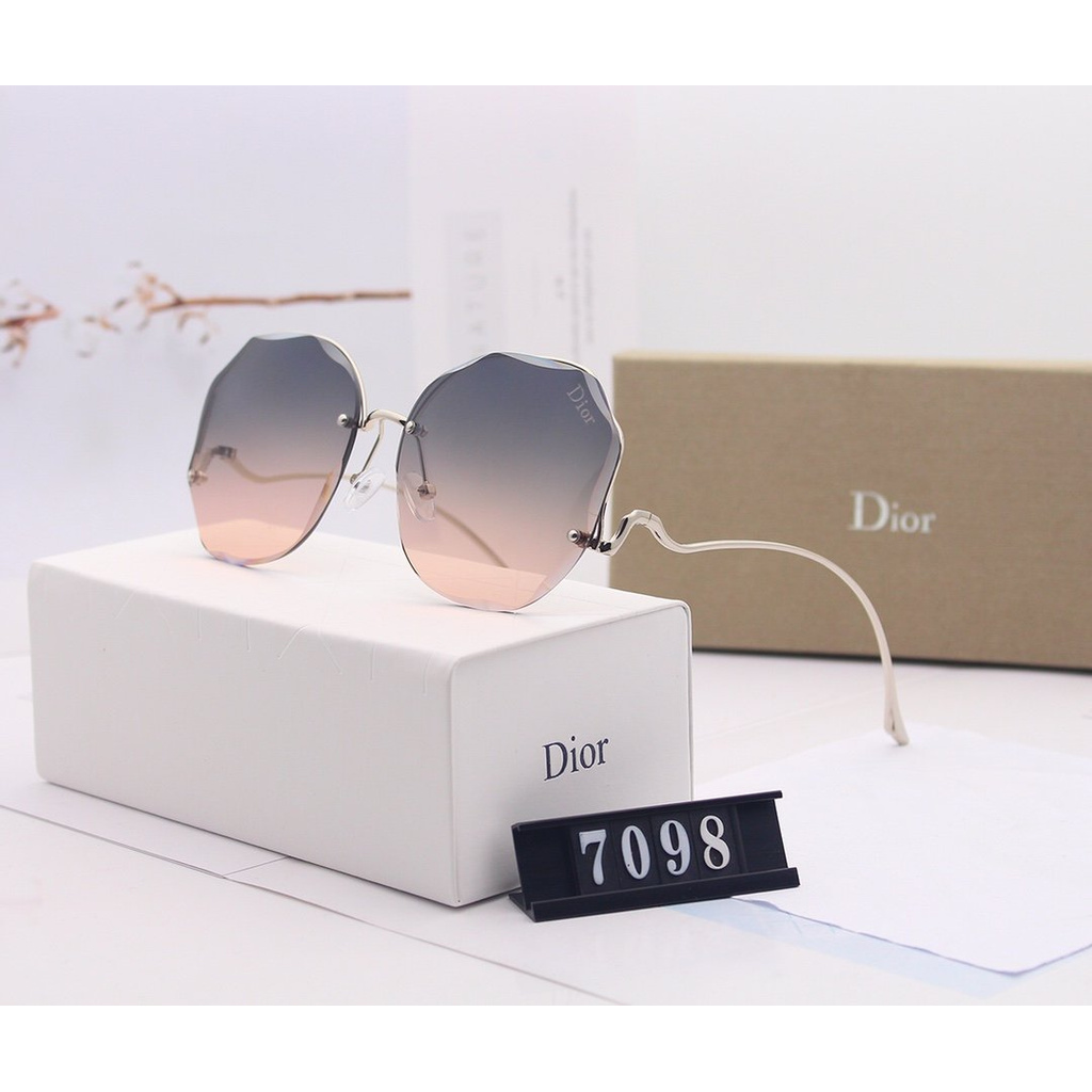 Dior_ Kính râm 2021 Thời trang mới của Hàn Quốc Nam và Nữ Kính râm phân cực một mảnh Cặp đôi hợp thời trang Du lịch ngoài trời Kính râm lái xe Thời trang Ngôi sao đường phố Chụp ảnh Wild Anti-UV Kính râm