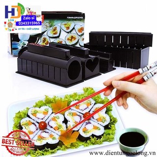 Bộ dụng cụ làm sushi 11 món đa năng không kèm dao