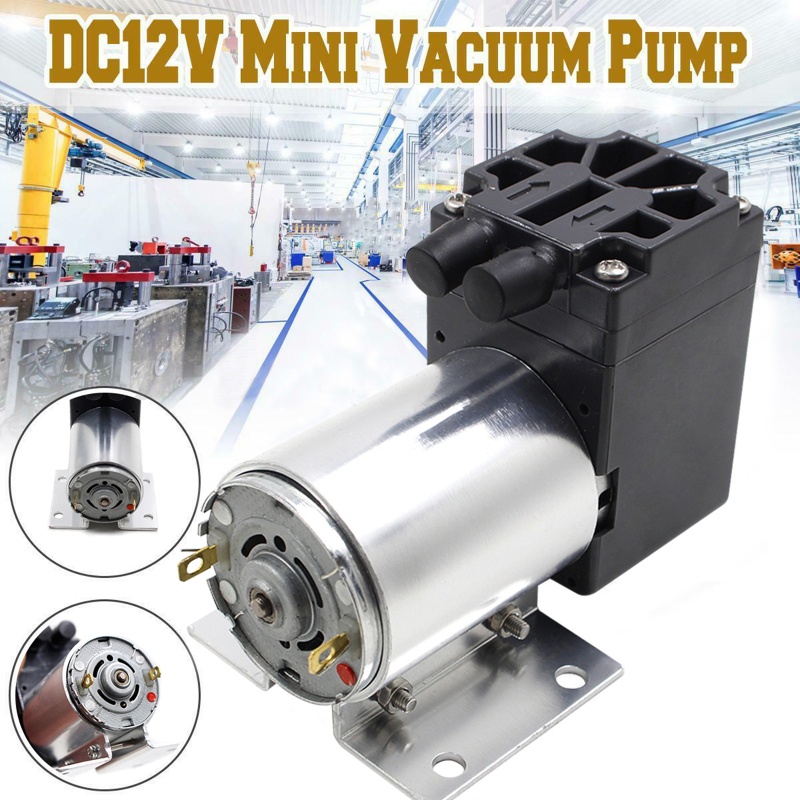 Máy Bơm Chân Không Mini DC 12V 6W 500mA