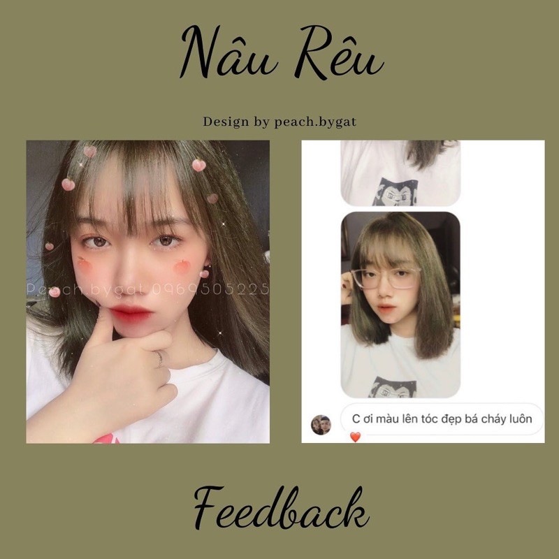 Thuốc nhuộm NÂU RÊU | BigBuy360 - bigbuy360.vn