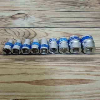 Đầu tuýp 1/2" ngắn lẻ đủ số
