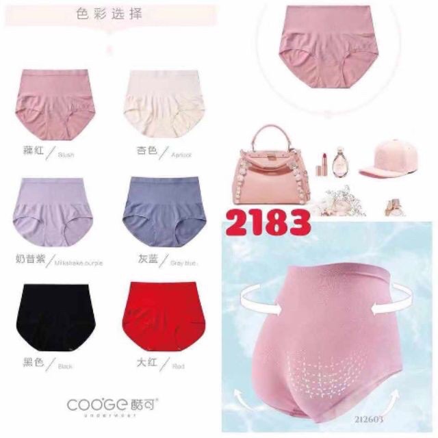 (2183)10 quần lót gen 360 độ_gen chắc chất cotton siêu thoáng mặc cả ngày