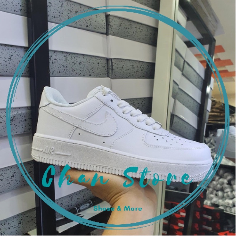 [ ❌ Full Bill + Box 💯 ] Giày 𝐍𝐢𝐤𝐞 Trắng, Giày 𝐍𝐢𝐤𝐞 AF1 Màu Trắng, Giày Sneaker Nam Nữ Bản Đẹp ☑️