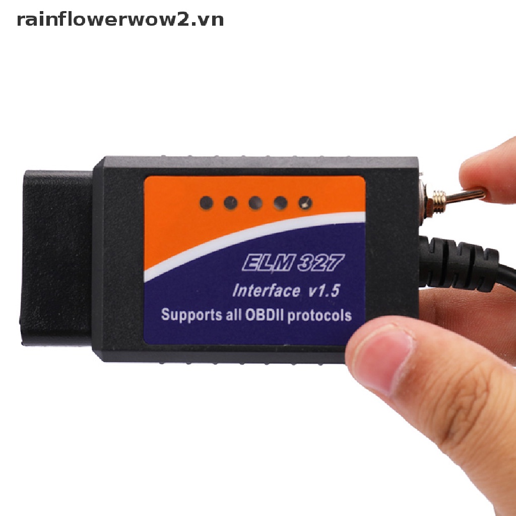 Phụ Kiện chip ELM327 USB V1.5 Cho Scan ELMconfig CH340 + 25K80 chip HS-CAN