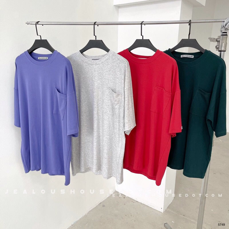 Áo thun unisex, áo phông đôi logo crom basic ss01 Jealous Product 5749