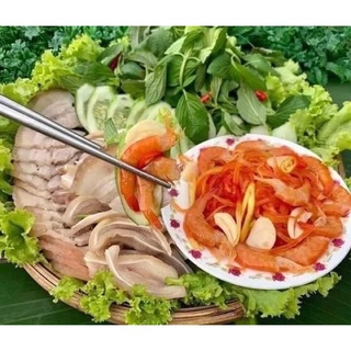 MẮM TÉP TRỘN ĐU ĐỦ 500gr (hoả tốc HCM)