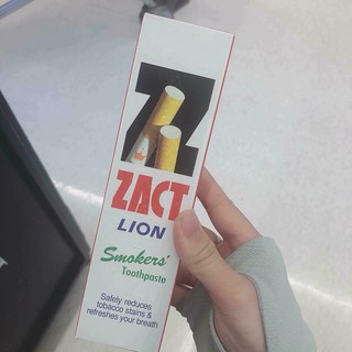 Kem đánh răng cho người hút thuốc lá Zact Lion
