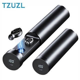 Tai nghe nhét tai không dây bluetooth TZUZL TWS 5.2 tích hợp mi cờ rô có