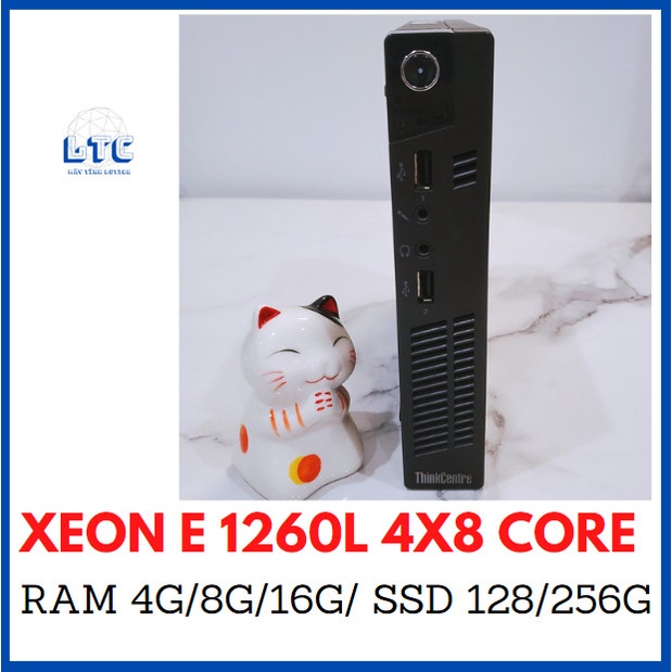 Máy tính mini pc LENOVO M72E XEON E3 1260L 4X8 CORE RAM 8G SSD 120G MÁY TÍNH HỌC ONLINE MÁY TV BOX MÁY POS BÁN HÀNG thumbnail