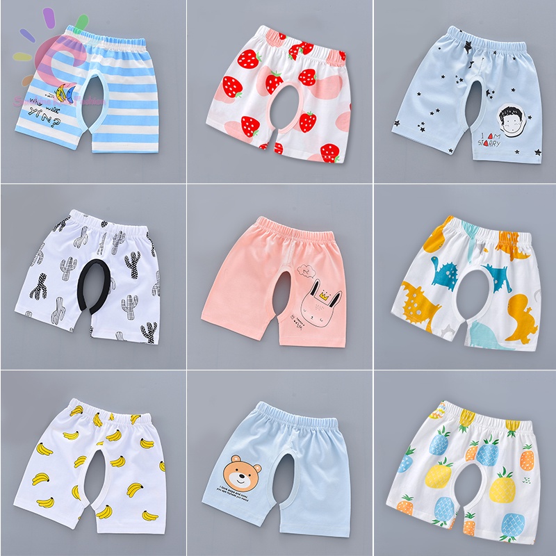 Quần Short cotton Mỏng Thời Trang Mùa Hè Dành Cho Bé 1-3 Tuổi