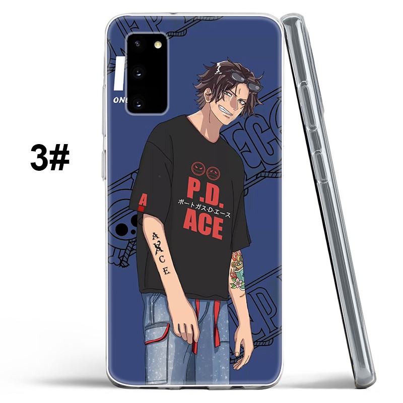 Ốp điện thoại silicon mềm in hình One Piece thời trang đường phố cho Samsung A51 A6 A7 A71 A8 A9 J6 M20 M31 2018