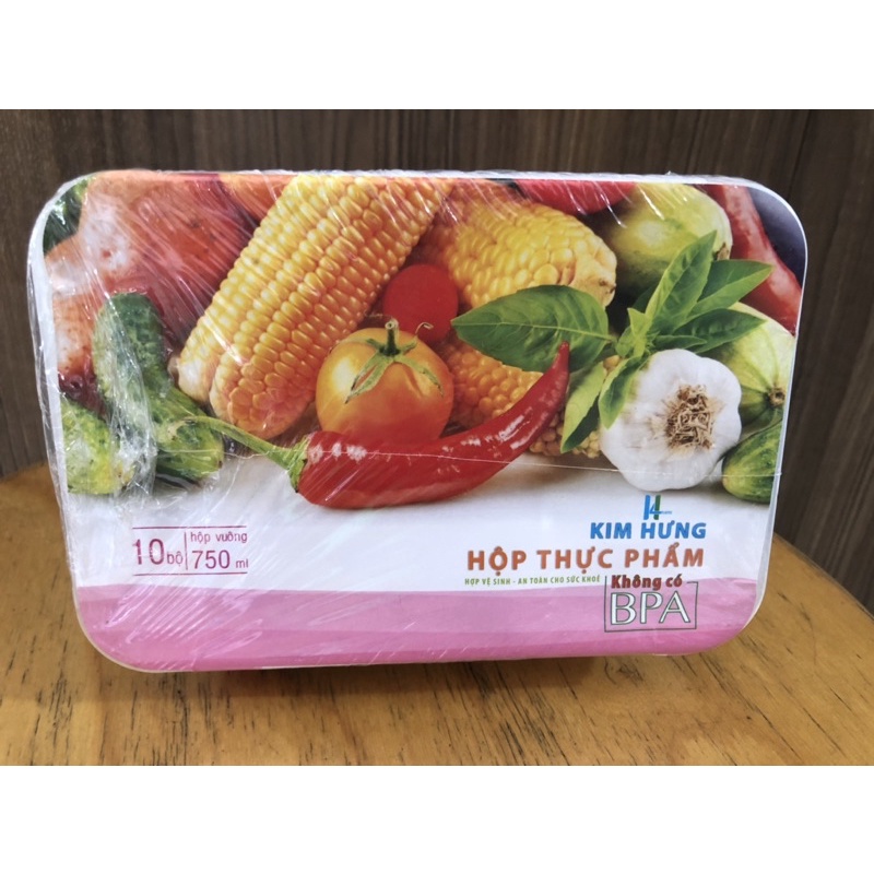 SET 10 HỘP THỰC PHẨM KIM HƯNG