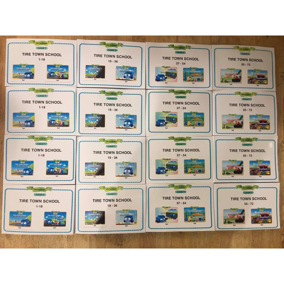 Học Liệu Little Fox Tire Town _Level 1