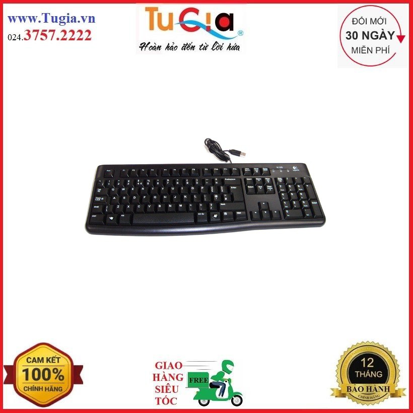 Bàn Phím Có Dây Logitech K120 - Hàng Chính Hãng | BigBuy360 - bigbuy360.vn