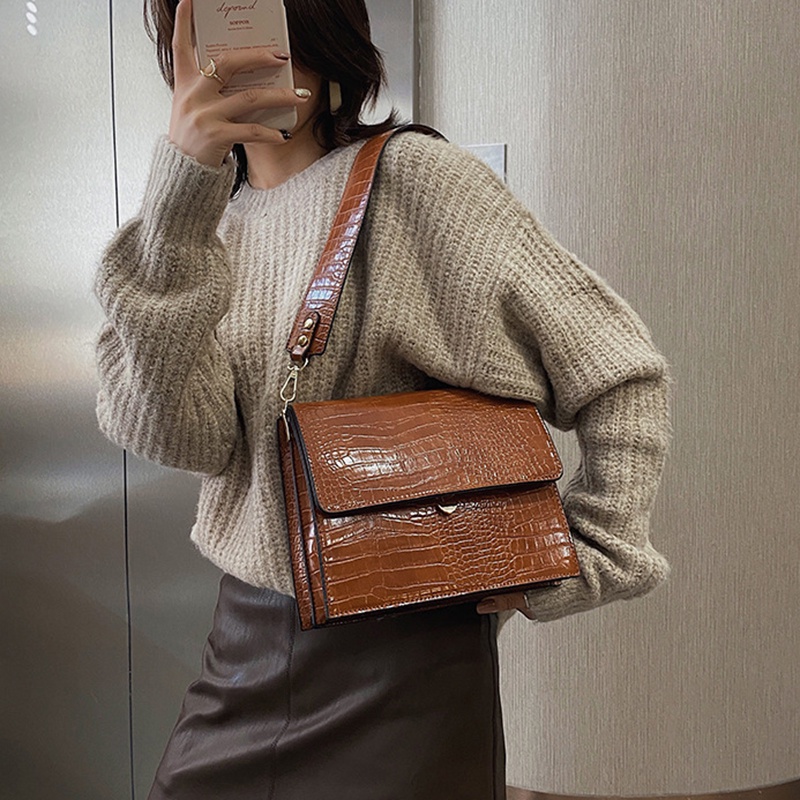 Túi Đeo Vai Sức Chứa Lớn Thời Trang Dành Cho Nữ