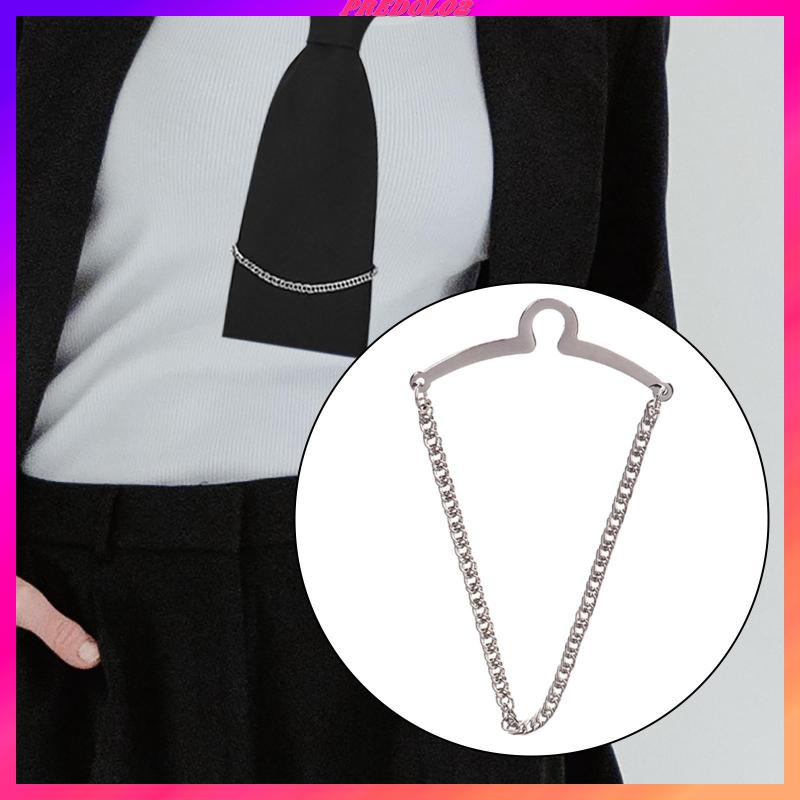 [Predolo2] Cà Vạt Nam Thời Trang Màu Bạc Cổ Điển