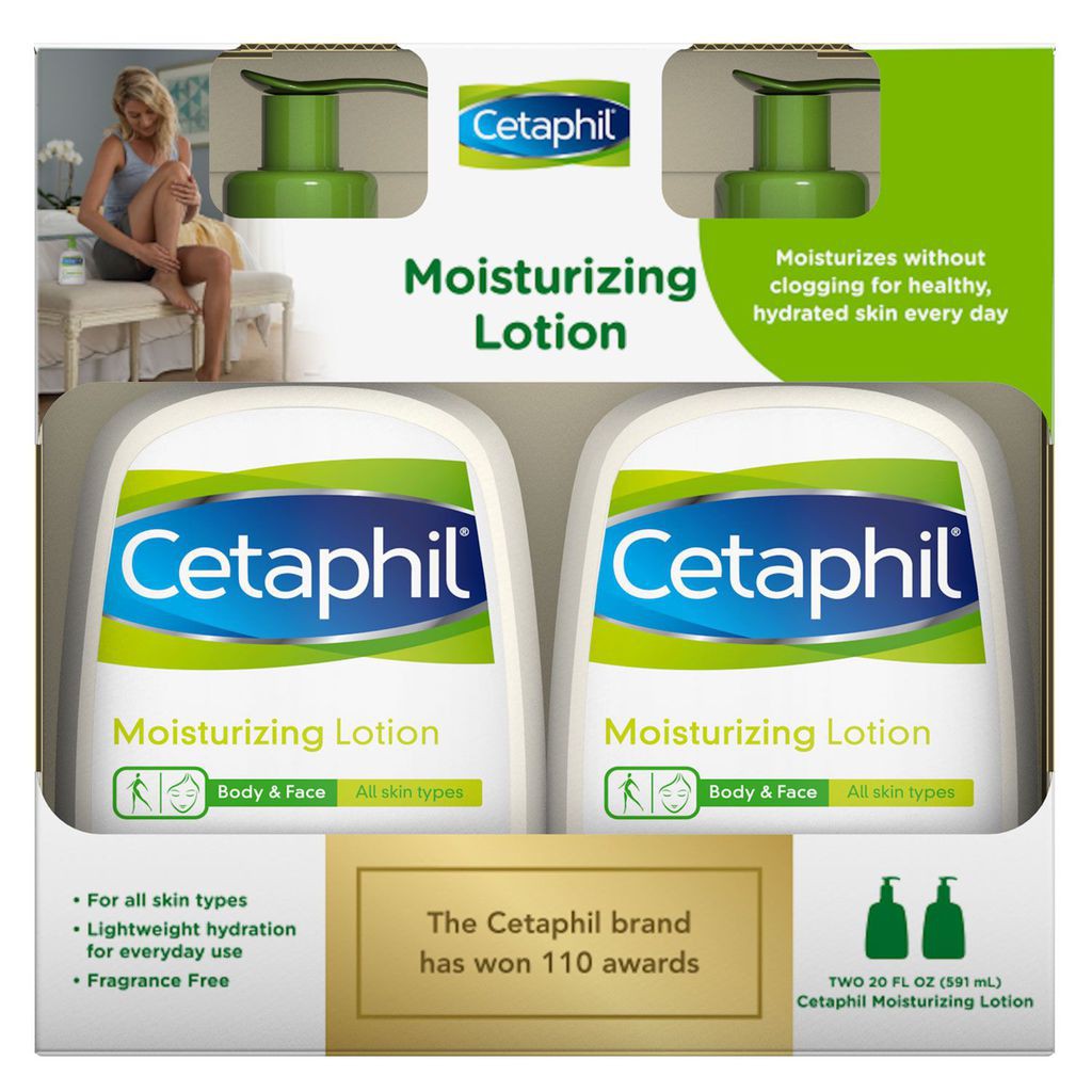 Sữa dưỡng thể Cetaphil Moisturizing Lotion dùng cho da mặt và cơ thể - 591ml