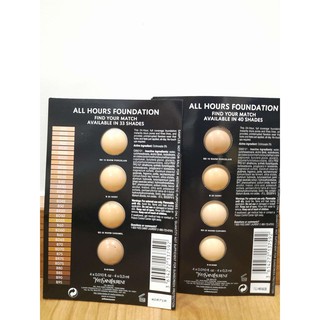 Sample kem nền dùng thử YSL all hour foundation