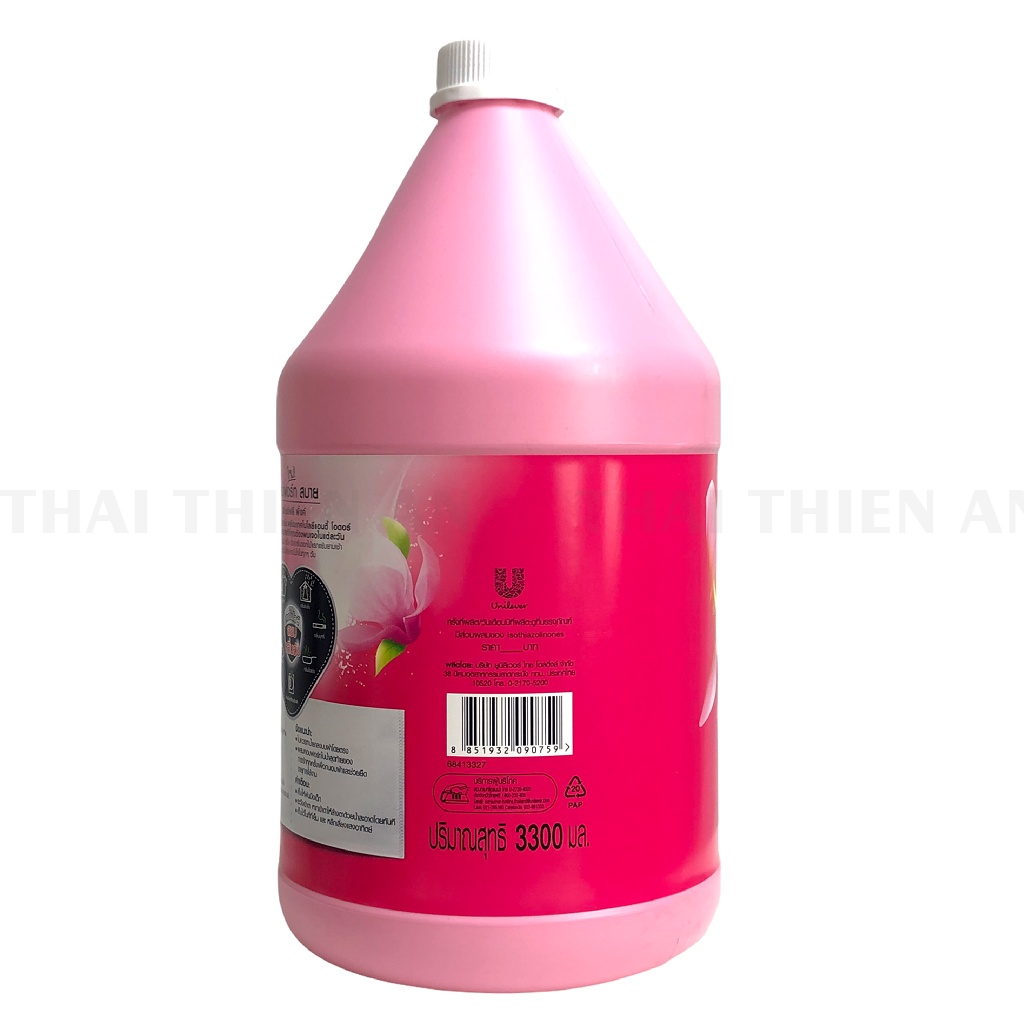 Nước xả lưu hương hoa lily bốn mùa COMFORT Thái Lan 3300ml - can - Fabric Softener