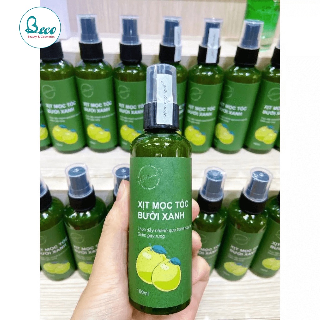 Xịt Mọc Tóc Bưởi Xanh 100ml Giảm rụng kích thích nhanh mọc tóc