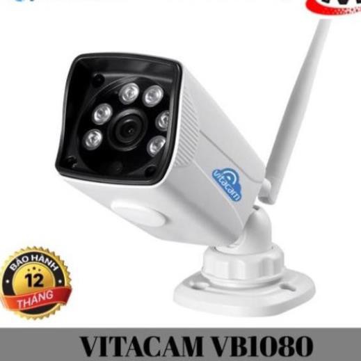 GIẢM 30% Vitacam VB1080 – Camera IP Ngoài Trời 2.0Mpx 1080P FULL HD – Hỗ Trợ Thẻ Nhớ Ngoài Dễ Dàng.